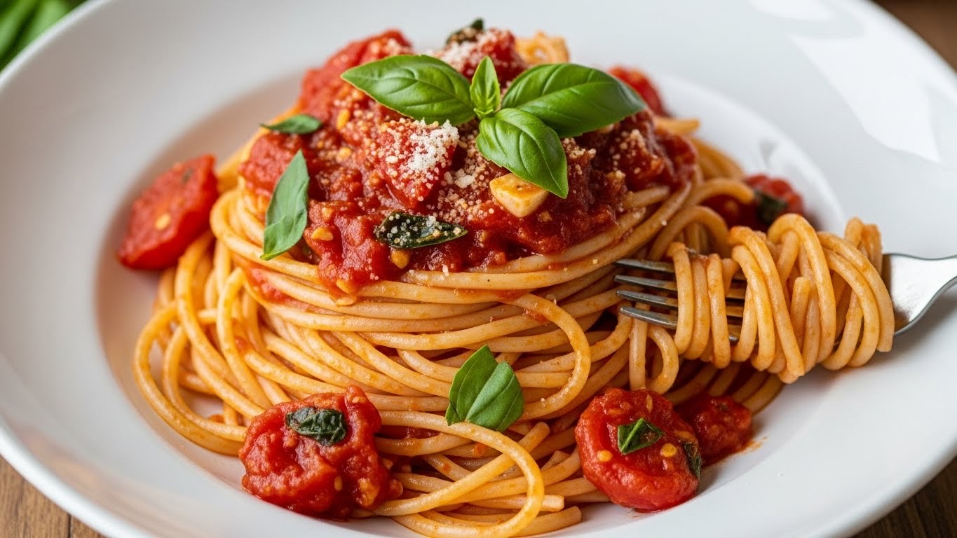 Spaghetti with Sauce